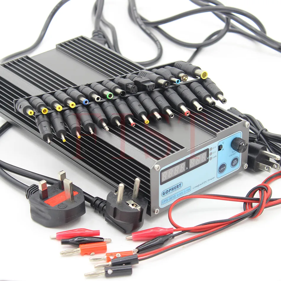 CPS-3010 0-30 в 0-10A прецизионный цифровой Регулируемый источник питания постоянного тока переключаемая головка преобразования постоянного тока