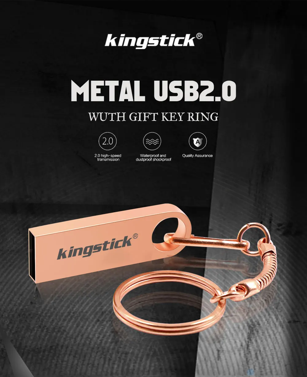 Металлический usb флеш-накопитель, 16 ГБ, флешка, 8 ГБ, флеш-накопитель, портативный USB 2,0, u-образная флешка, 32 ГБ, 64 ГБ, 128 ГБ, память, usb диск с цепочкой