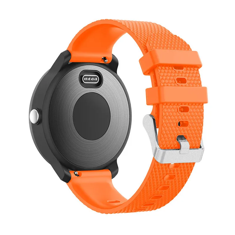 Цветной мягкий силиконовый сменный ремешок для Garmin Vivoactive3 Vivomove HR, умный Браслет для Garmin Vivoactive 3, ремешок для часов