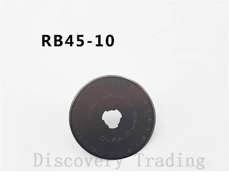 Airfa для 10 лопастей OLFA 45 мм роторный резак запасные лезвия RB45-10