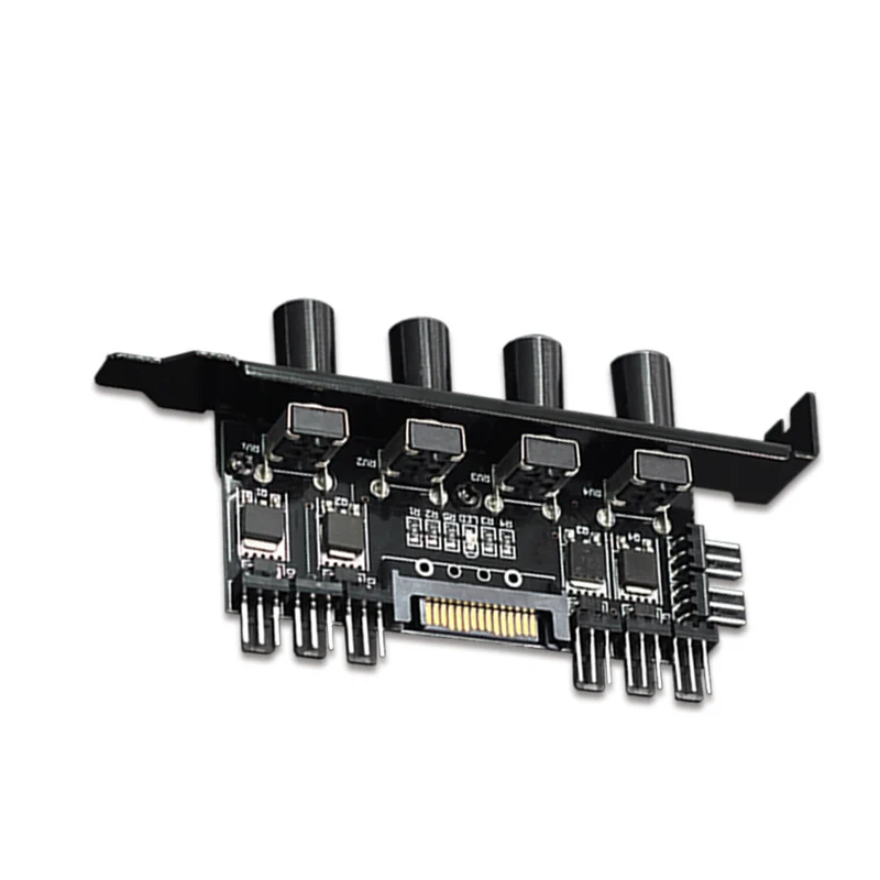 Контроллер вентилятора шасси 8 канальный компьютерный кабель и соединитель PCI Bit