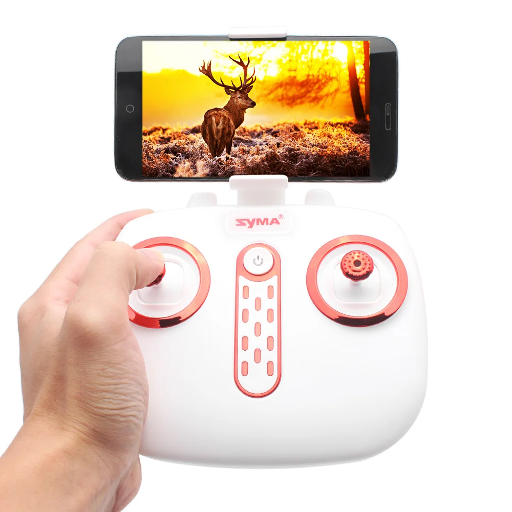 Оригинальный Радиоуправляемый Дрон SYMA X8SW с FPV Wifi 0.3MP HD камерой RTF в реальном