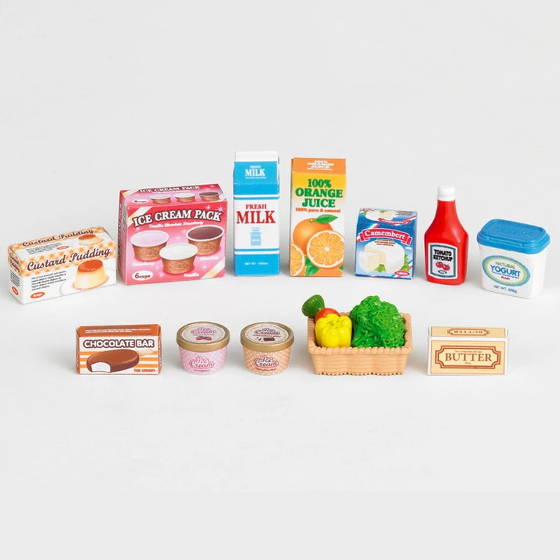 Sylvanian Family кукольный домик игровой набор мебель холодильник аксессуаров подарок