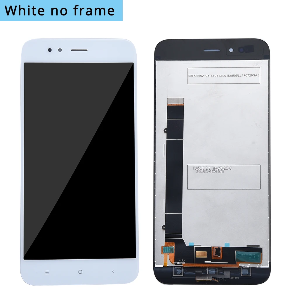 Xiaomi mi A1 ЖК-дисплей+ сенсорный экран Xiaomi mi 5X ЖК-дигитайзер предварительно mi um Замена для mi 5X mi A1 mi A1 4 ГБ 32 ГБ 64 Гб 5,5"