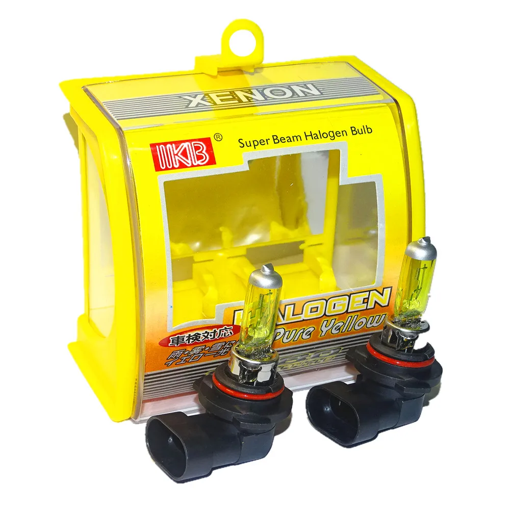 2 шт. Ксеноновые желтые автомобильные лампы HB4 9006 12 В 55 Вт 3000K|xenon yellow|hb4 900612v 55w |