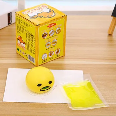 New Tricky Antistress Squishy Vomiting Egg Funny Stress Toy Anti-stress Squeeze Children Adult Creative Toys For | Игрушки и хобби