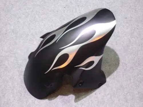 Набор обтекателей мотоцикла для CBR600RR 03 04 F5 2003 2004 cbr 600rr серебряное Пламя Черный ABS