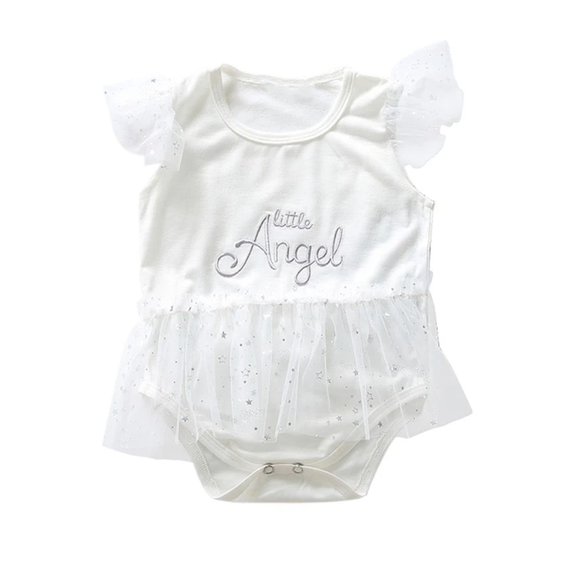 Детский летний детский комбинезон для новорожденных девочек боди с