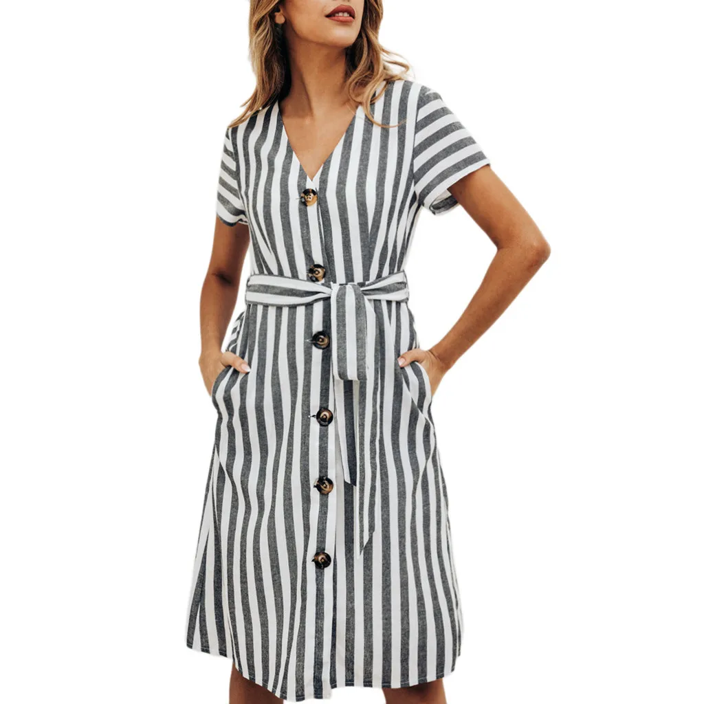 2019 сексуальное женское платье геометрический обычный короткий рукав v образный