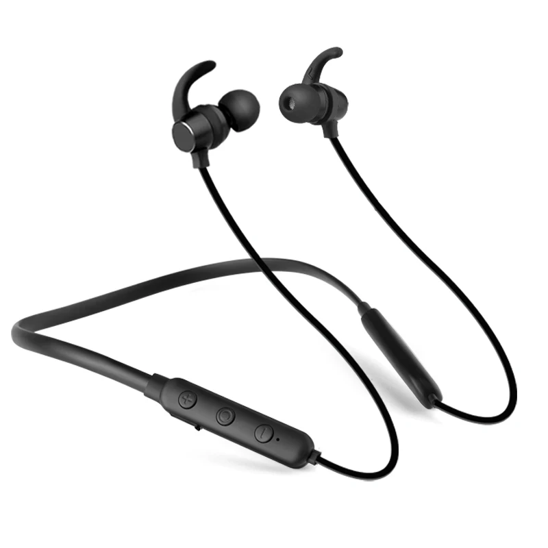 Новые Беспроводной наушники Bluetooth для телефона шейным спорта гарнитура