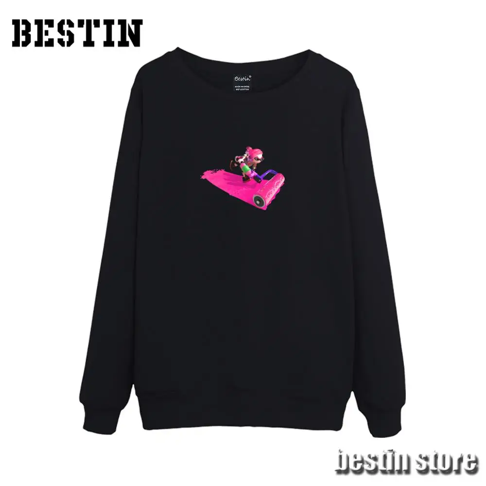 Bebin новая игра Splatoon 2 кисти забавная хлопковая футболка/толстовка/толстовки