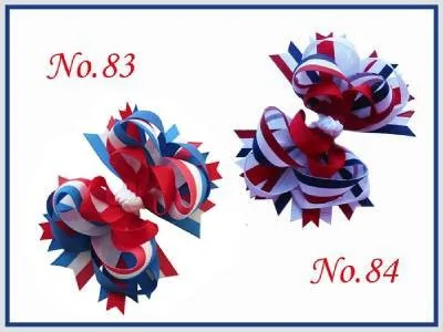 50 шт. модная благословение Девушка 4 5 &quotБутик забавные для волос Bow 92 стиля