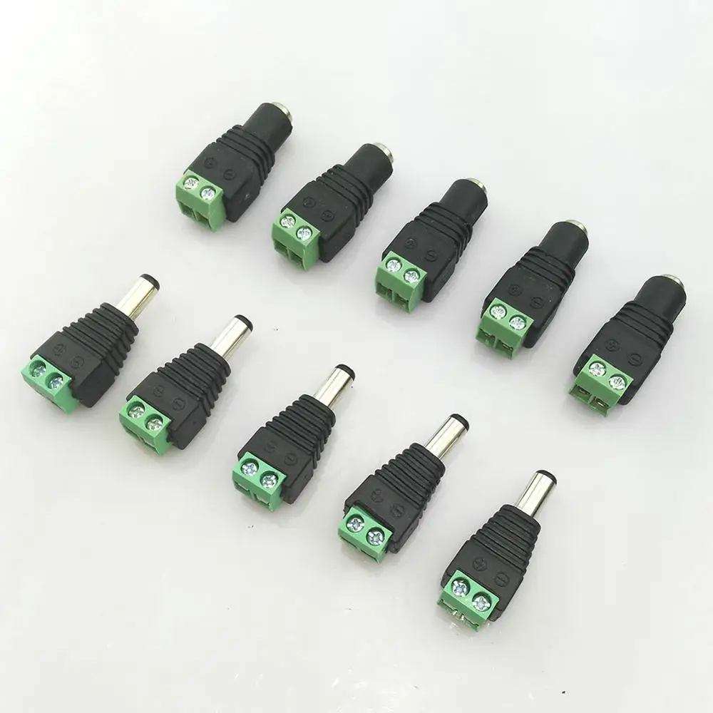 5 пара (10 шт.) коаксиальный Cat5 BNC DC мужчина + Женский Разъем адаптер Coax AV UTP для