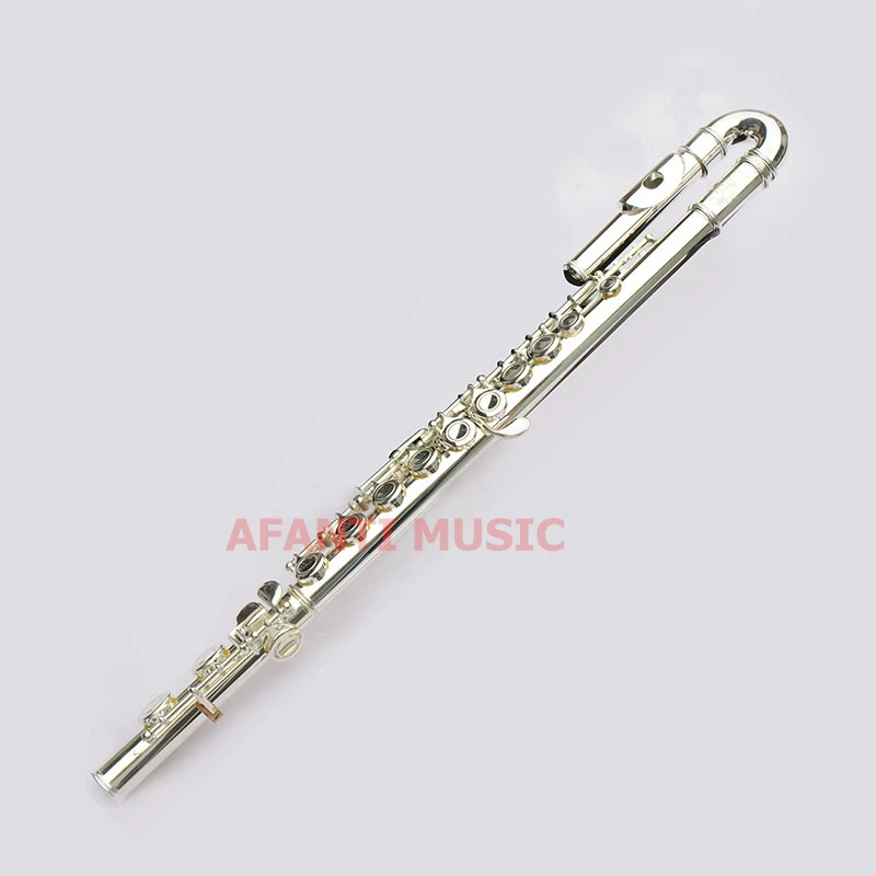 Afanti Music Tune C Cupronickel body посеребренный 16 Open Флейта с отверстиями|open hole flute|silver plated