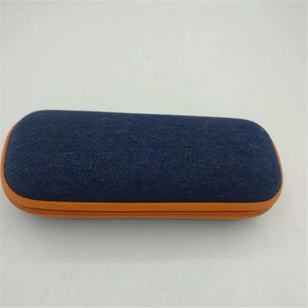 Футляр для очков из джинсовой ткани на молнии защиты солнцезащитных