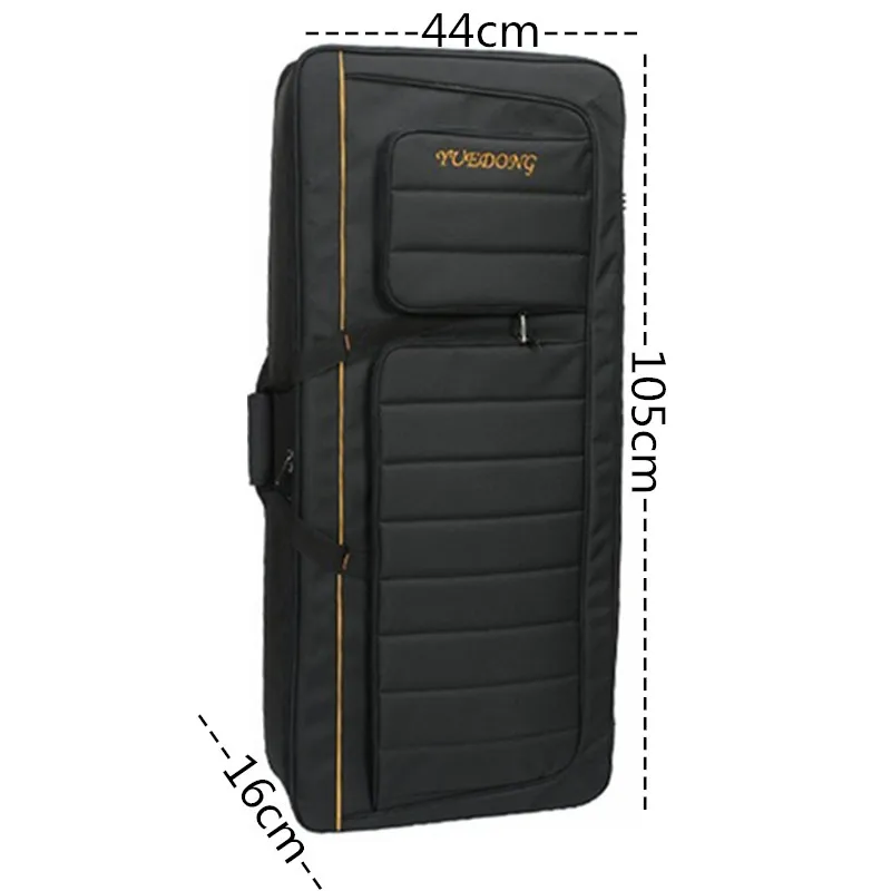 105*44*16 Professional thickwaterproof Universal 61 key electronic organ bag Keyboard Backpack package shoulder Synthesizer case | Багаж и