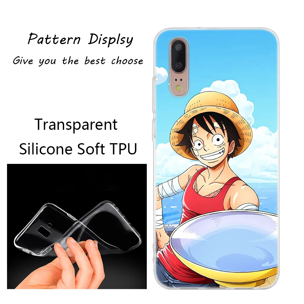 014 Популярный силиконовый чехол с обезьянкой D Luffy для huawei P30 P20 P10 P9 P8 Lite P30 P20 Pro Mini P Smart Plus - Цвет: 014