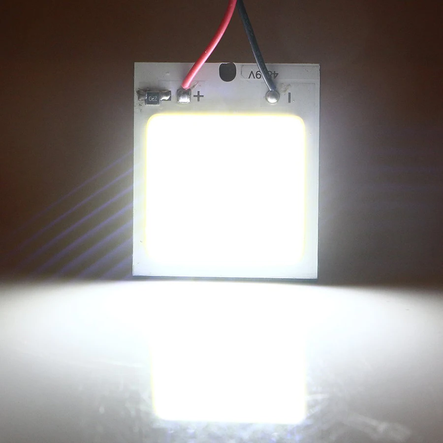 Супер яркий белый COB 16 24 36 48SMD светодиодный светильник для зеркала и купола лампа