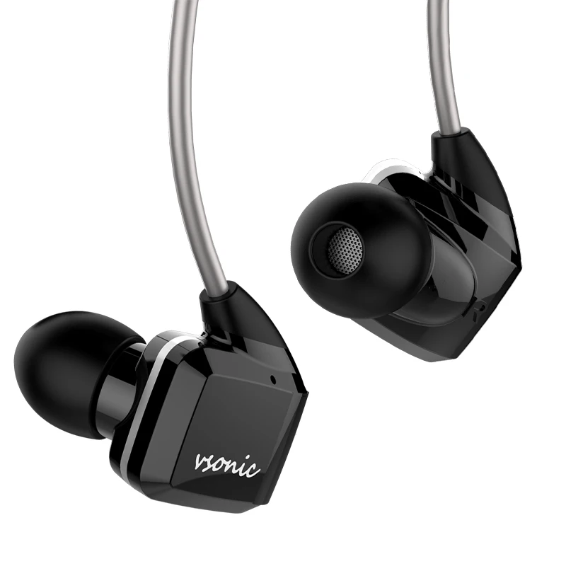 VSONIC 2018 Новый GR07 низкий импеданс наушники вкладыши 32ohm динамический Шум изоляция Hi