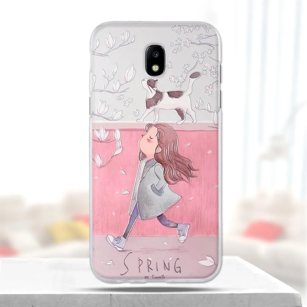 Для Funda Samsung Galaxy J3 2017 чехол мягкий силиконовый 3d для J7 J5 Coque | Мобильные телефоны и