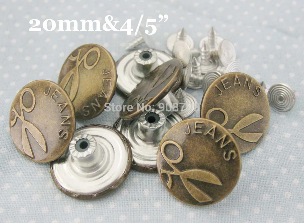 Круглые пуговицы для ювелирных изделий 20 мм 40 компл./лот|jewelry findings gold|jewelry beadsjewelry