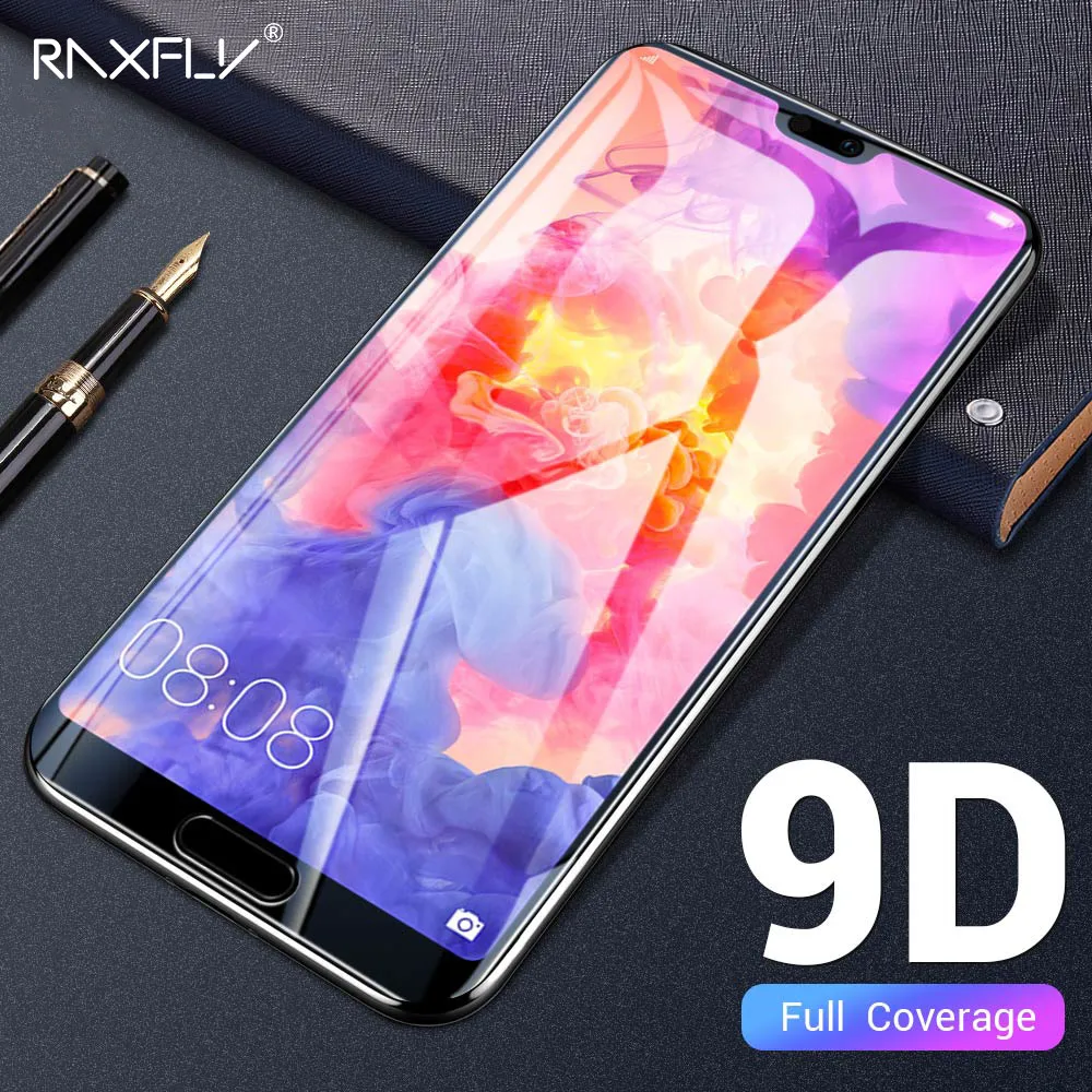 Закаленное стекло RAXFLY для Huawei Mate 20 10 Lite Защита экрана P Smart 2019 Honor 9 с полным