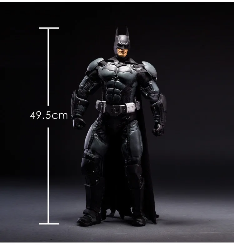 NECA Бэтмен Фигурки 1/4 DC Arkham Asylum размера плюс модель игрушки 50 см
