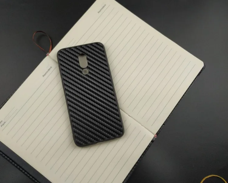 Чехол из углеродного волокна для Meizu 16 16th Plus ультра тонкий Силиконовый