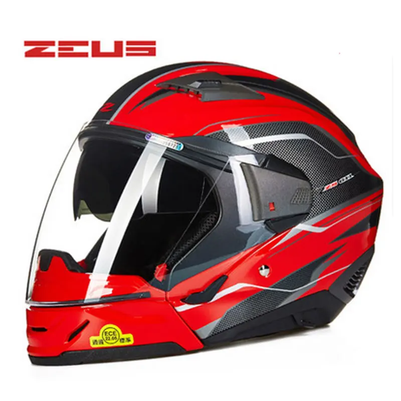 ZEUS 611E мотоциклетный шлем с открытым лицом защитное снаряжение внутренним и