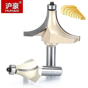 Фрезы HUHAO круглые по дереву, 1 шт., 2 канавки