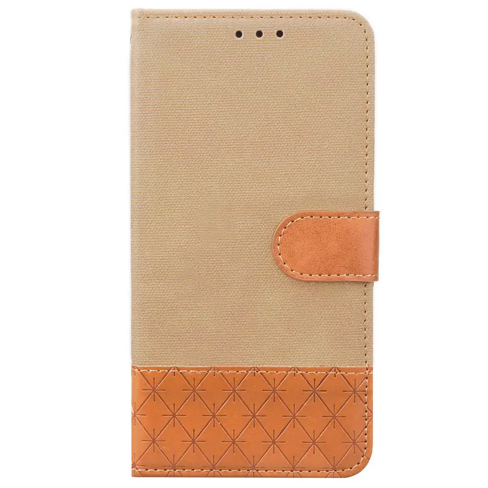 Beige Ковбой флип-чехол для телефона для Samsung Galaxy S8 S9 плюс S7 S6 край J5 J7 J3 J4 J6 Pro A3 A5 A7 Note 8 9 карт чехол-книжка на застежке чехол-Кобура - Цвет: Beige