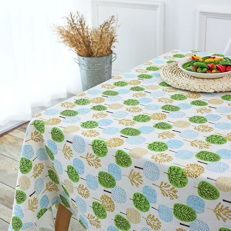 table cloths 5 Пасторальный рисунок стрелы Декоративная скатерть хлопок лен скатерть на обеденный стол Обложка для Декор для кухни - Цвет: table cloths 5