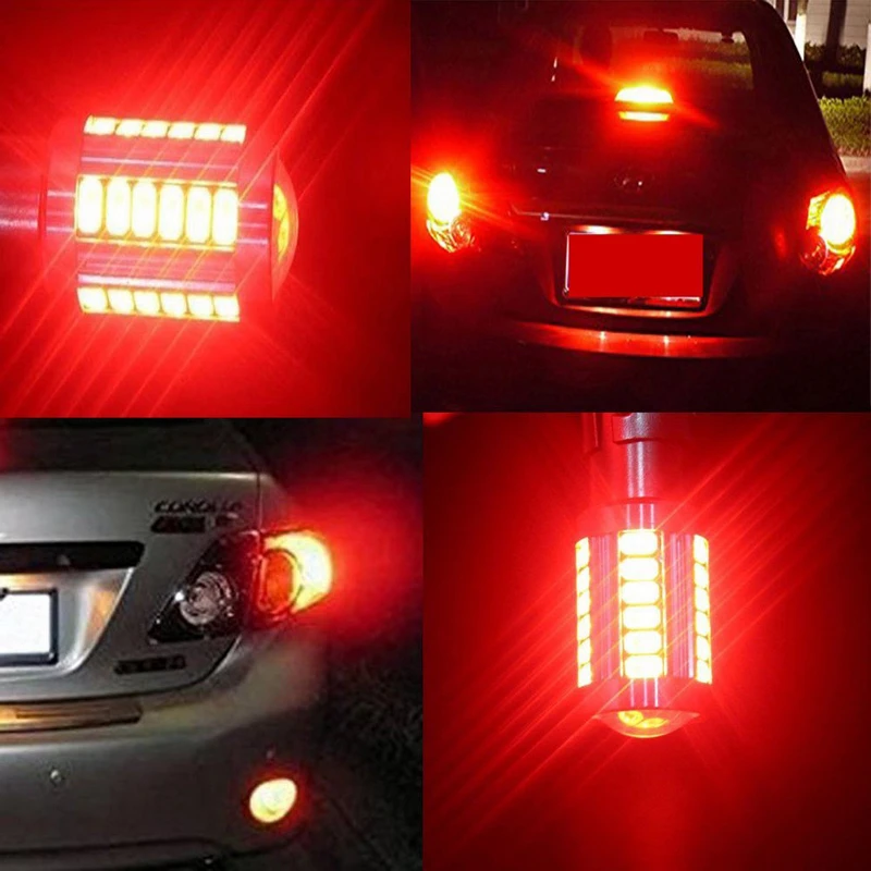 2 шт./компл. T20 7443 5630 33LED тормоза автомобиля обратный резервный светильник лампа