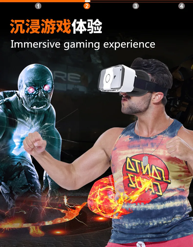 VRSHINECON KKLE Очки виртуальной реальности 3D VR с гарнитурой Googles картонный шлем коробка