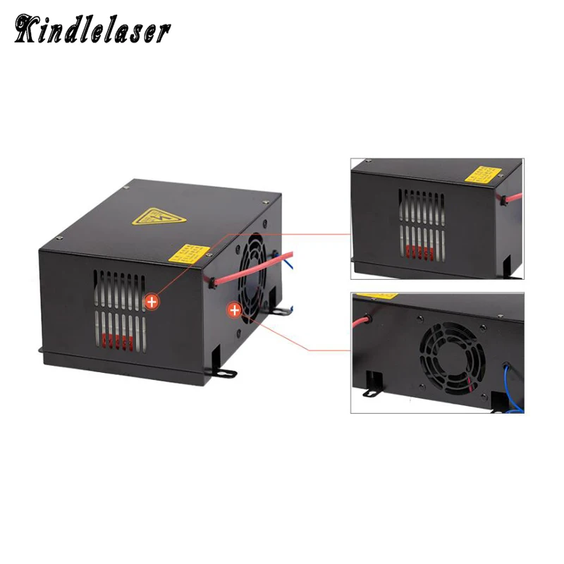 80W HY T80 T/W серии CO2 лазерный источник питания для лазерной гравировки
