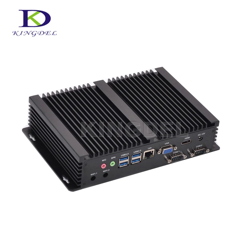 Kaufen Industrielle Mini PC Core I5 4200U Lüfterlose Industrie-pc Mit HDMI 2 COM 3.0 VGA WIFI, Windows7/8/10 Linux PC NC320