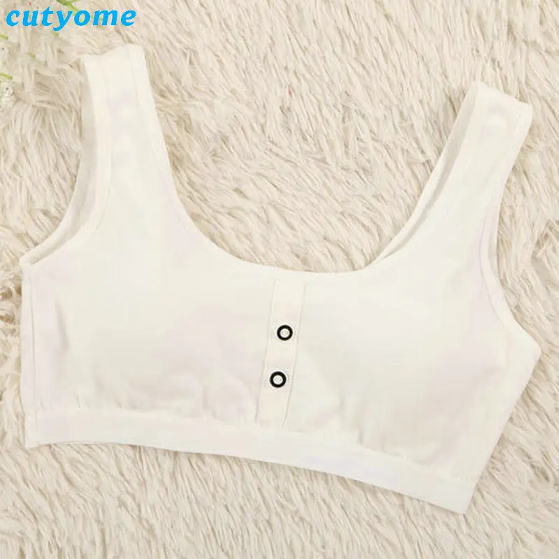 10 шт./лот Обувь для девочек Бюстгальтеры женщин дети хлопок подростков