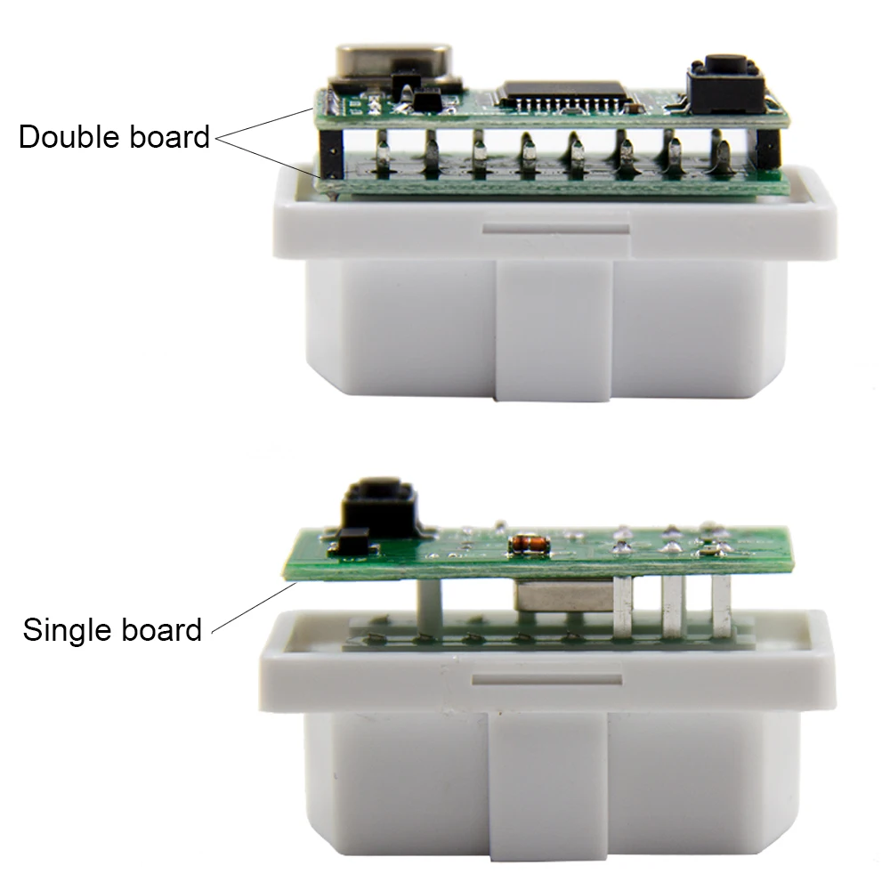 ECO OBD2 Diesel & Nitroobd2 Economy Chip Tuning Box for Gasoline Cars 15% Fuel Save Simgle PCB|Диагностические сканеры для