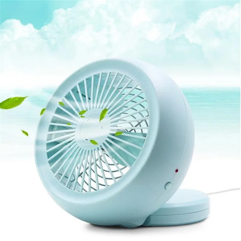 Мини USB/питание от аккумулятора настольный вентилятор Электрический Улитка
