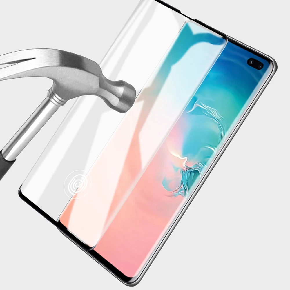 Ahowie полностью изогнутый экран из закаленного стекла Защитная пленка для Samsung Galaxy