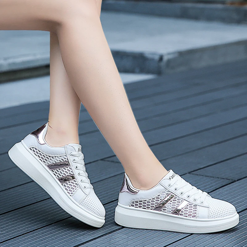 Кроссовки для бега женские кроссовки легкая обувь дышащая женская Flyknit летние