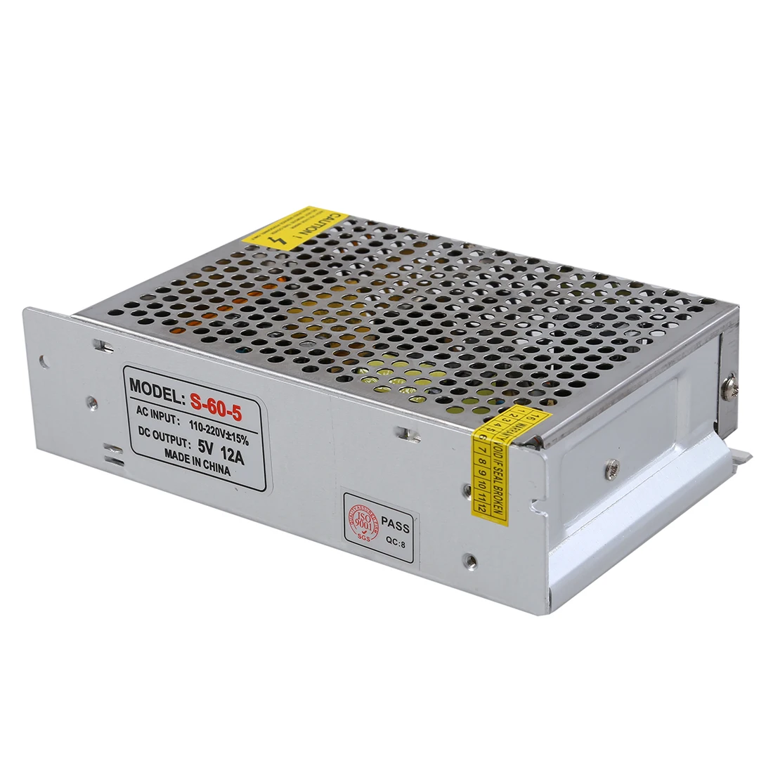 Новый AC110-220V 5V 12A 60 Вт Светодиодные ленты светильник с подсветкой Питание адаптер |