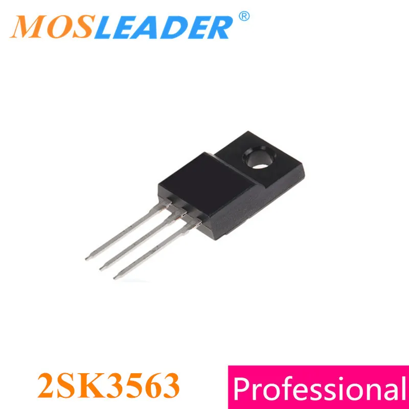 Mosleader 2SK3563 K3563 TO220F 100PCS N-Channel 500V 5A MOS Original High quality