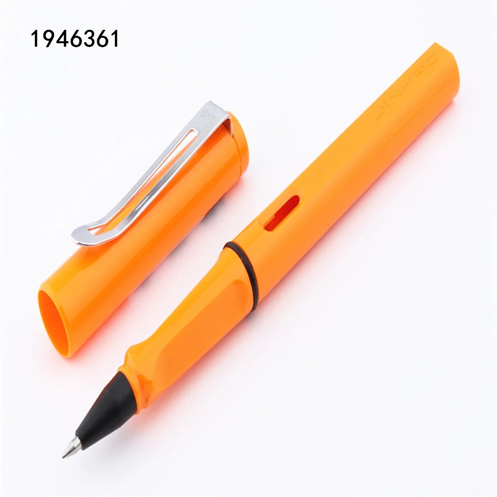 Orange Высокое качество 599 различные цвета гелевые ручки студент, школа, офис Канцтовары Новые - Цвет: Orange