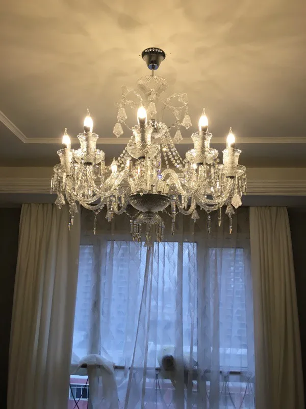 Бальная 24-44 шт. большая Хрустальная люстра для гостиной ресторана отеля |