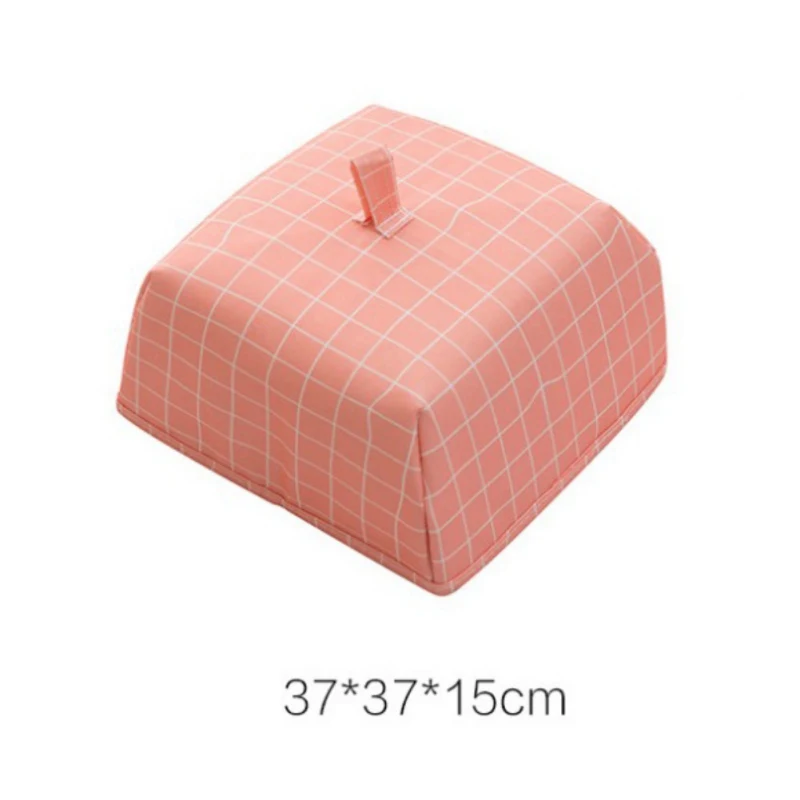 Новая модная Крышка для еды, сохраняющая тепло, крышка для овощей, Складная крышка из алюминиевой фольги, посуда, изоляция, кухонные защитные сетки для еды
