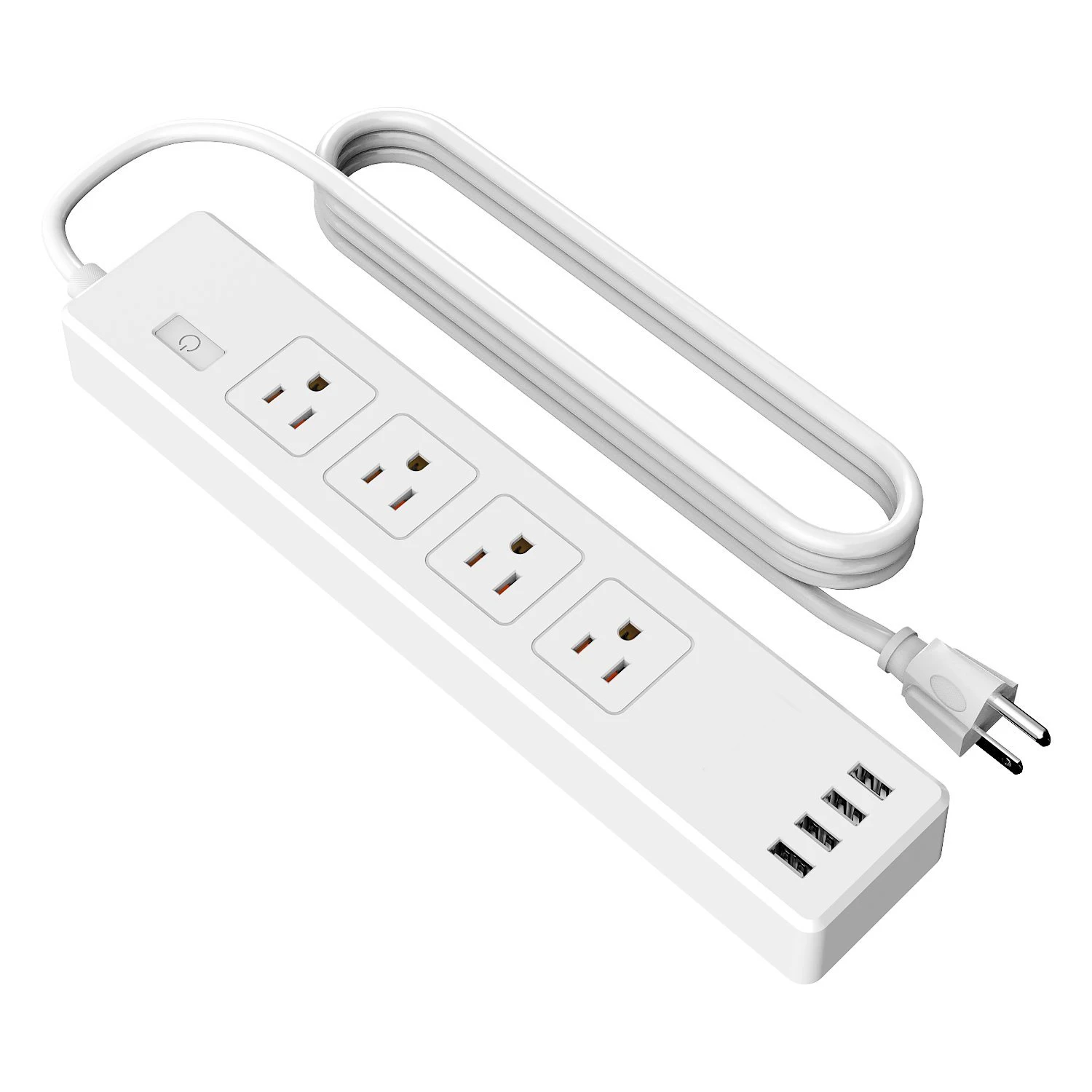 WiFi Smart power Strip Защита от перенапряжения 4 розетки переменного тока США розетка с USB совместима с Alexa, Google Home электрическая вилка Homekit