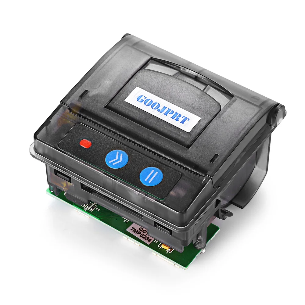 Новый GOOJPRT QR203 JP 58 мм 60 80 мм/сек. мини встроенный чековый термопринтер 8 точек/мм