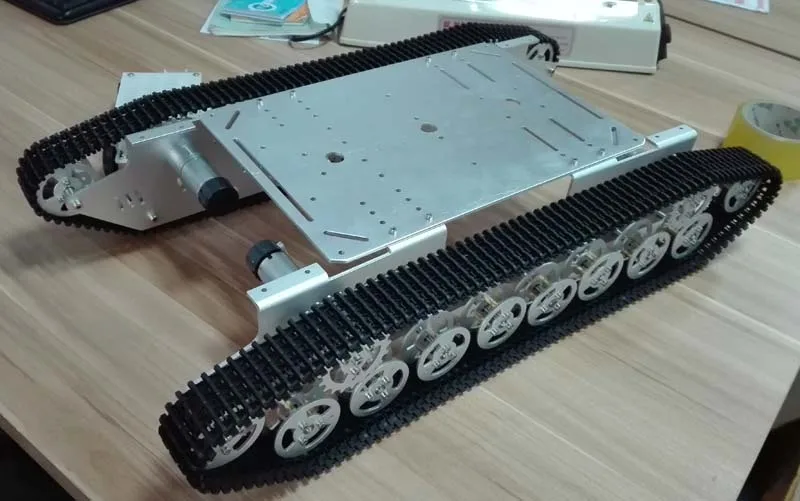 T800 полноприводный металлический гусеничный Танк шасси автомобиль Мобильная
