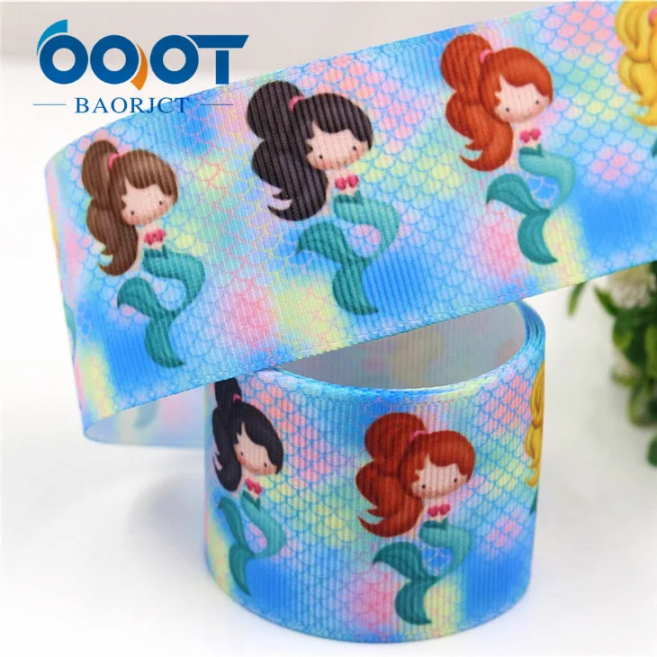 183261,1-1/2 дюймов* 10 ярдов 38 мм мультфильм печатный подарок Grosgrain лента, DIY handmadeHair Аксессуары материал свадебный подарок обертывание - Цвет: 11